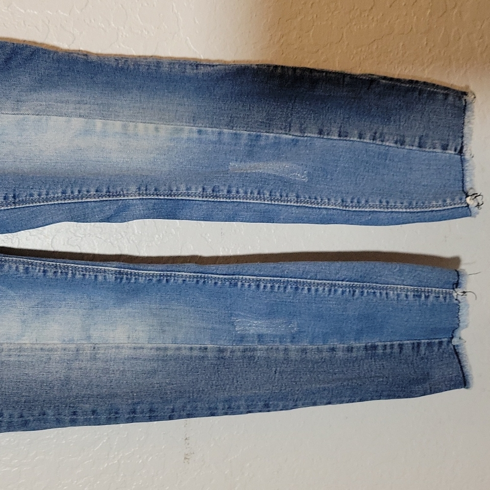 Hudson Distressed Piped Raw Hem Jean 12 — image 3 of 8